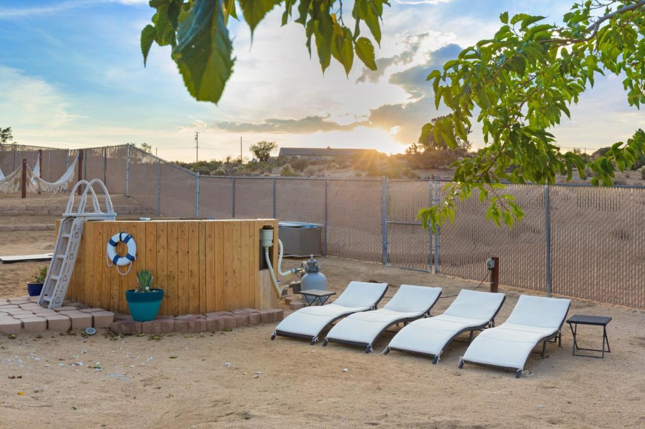 Alana House - Pool, Hot Tub, Bbq, Fire Pit And Walk To Hikes! Home Joshua Tree Exterior foto